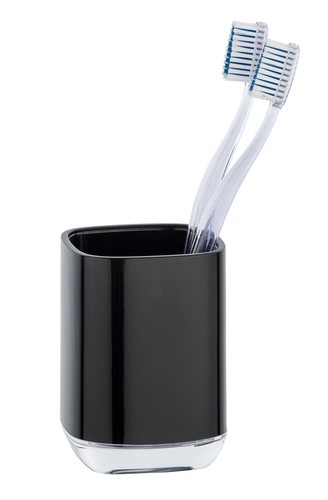 כוס למברשות שיניים שחור דגם Masone