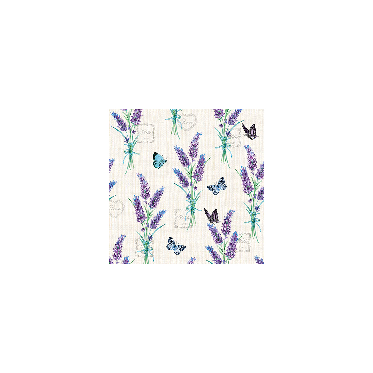 מפית - Lavender with love cream