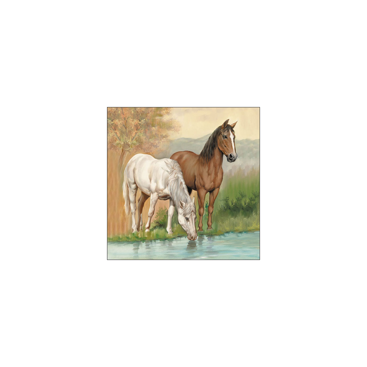מפית - Horses