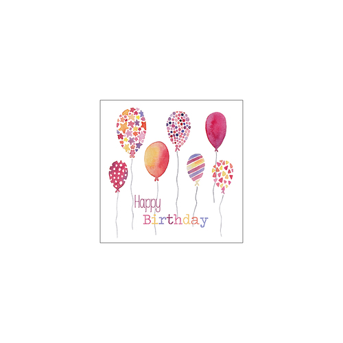 מפית - Birthday balloons