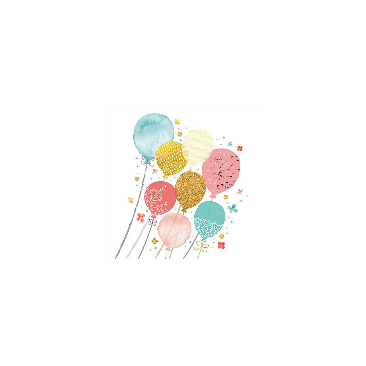 מפית - Balloon party