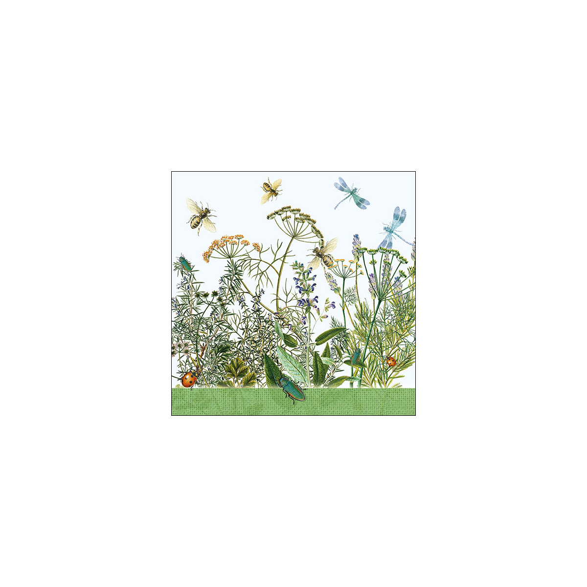 מפית - Field flowers