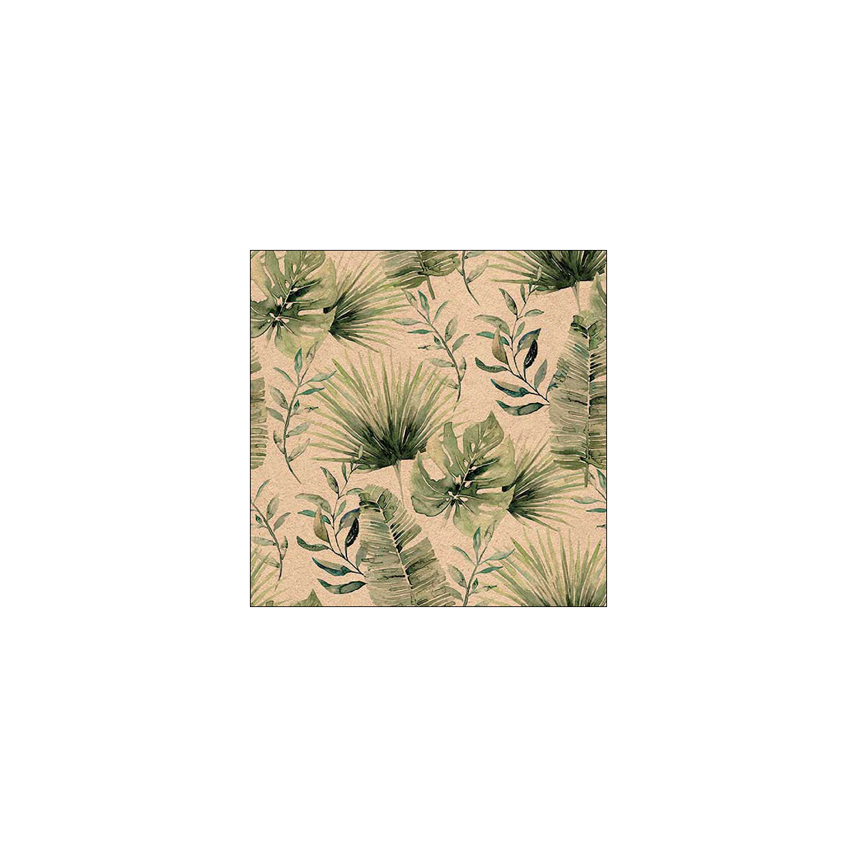מפית - Recycled Jungle leaves nature