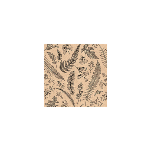 מפית - Recycled Leaves and herbs