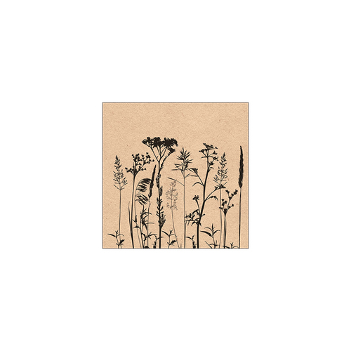 מפית - Recycled Herbs and flowers