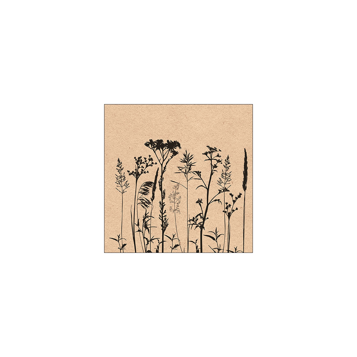 מפית - Recycled Herbs and flowers