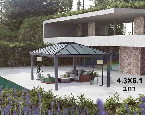 גזיבו לגינה DALLAS במגוון גדלים לבחירה מבית CANOPIA