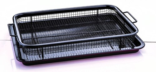 רשת לטיגון לצלייה 35X25X7.8 ס