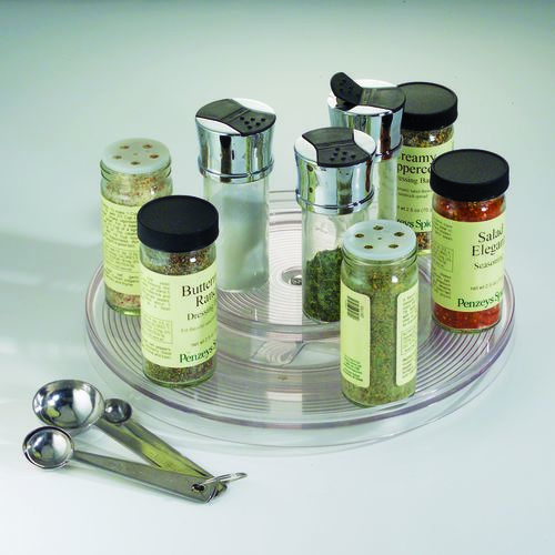  ארגונית עגולה מסתובבת 2 קומות  Organizer Transparant