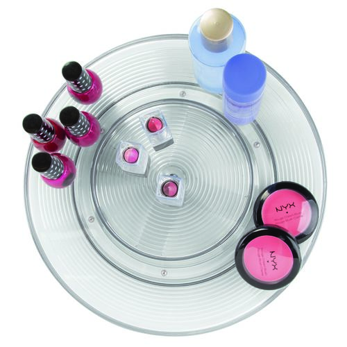  ארגונית עגולה מסתובבת 2 קומות  Organizer Transparant
