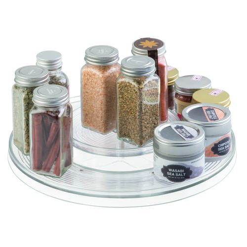  ארגונית עגולה מסתובבת 2 קומות  Organizer Transparant