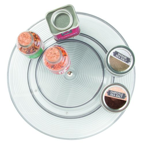  ארגונית עגולה מסתובבת 2 קומות  Organizer Transparant