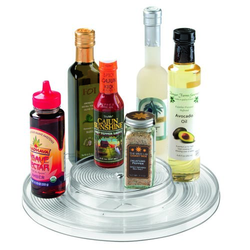  ארגונית עגולה מסתובבת 2 קומות  Organizer Transparant