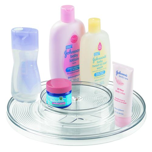  ארגונית עגולה מסתובבת 2 קומות  Organizer Transparant