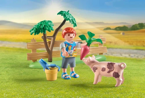 משחק פליימוביל סבא וסבתא וגן ירק לגילאי 4+