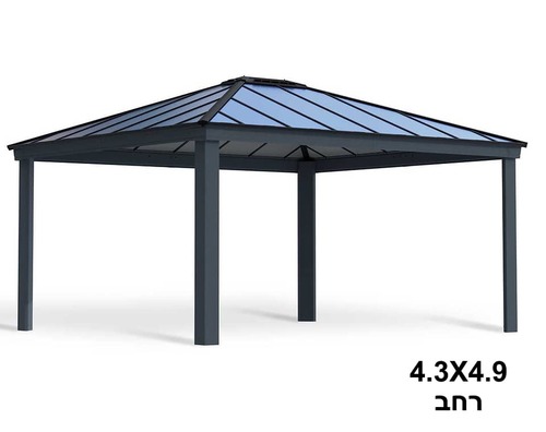 גזיבו לגינה DALLAS במגוון גדלים לבחירה מבית CANOPIA