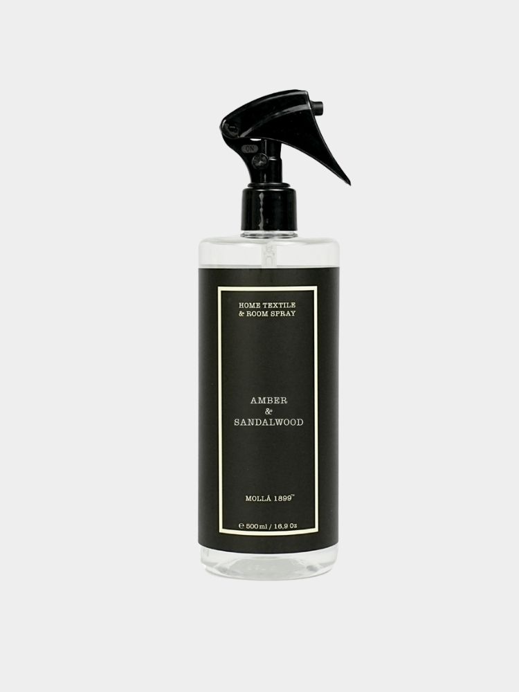 ספריי אריגים 500 מ"ל CERERIA MOLLA בניחוח AMBER & SANDALWOOD