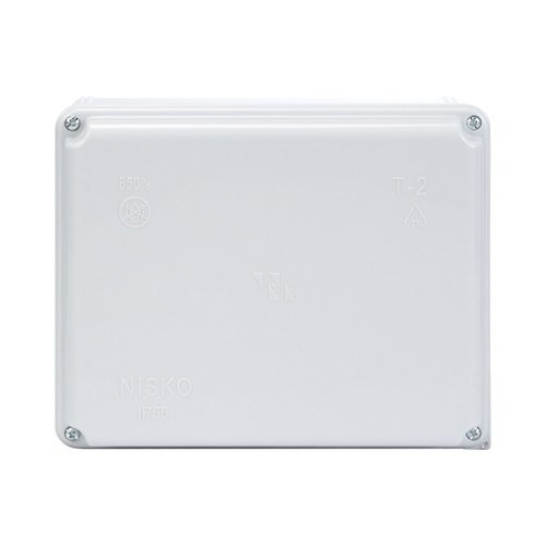  קופסת הסתעפות חלקה T-2 IP55 