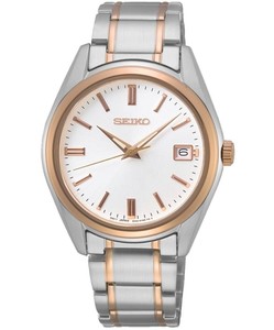 SEIKO SUR322P1 36MM גברים זכוכית ספיר