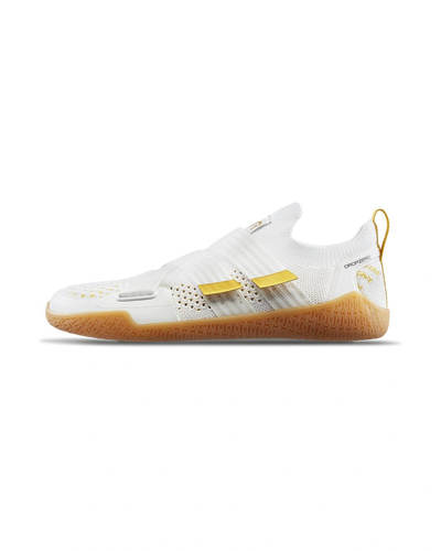 נעלי ברפוט דרופ אפס DROPZERO BAREFOOT TRAINER - STABILITY STRAP WHITE