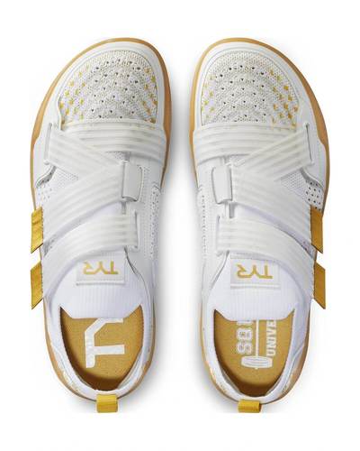 נעלי ברפוט דרופ אפס DROPZERO BAREFOOT TRAINER - STABILITY STRAP WHITE