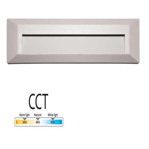 שבילית לד מלבני 3.5W מוגן IP65 - CCT לבן 