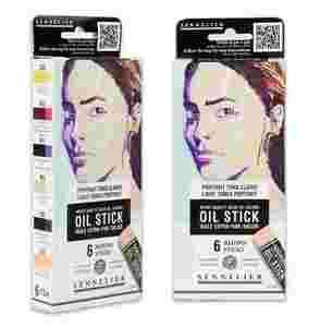 סט 6 מקלות שמן מיני | גווני פורטרט בהירים_Mini Oil Sticks Light Tones Portrait
