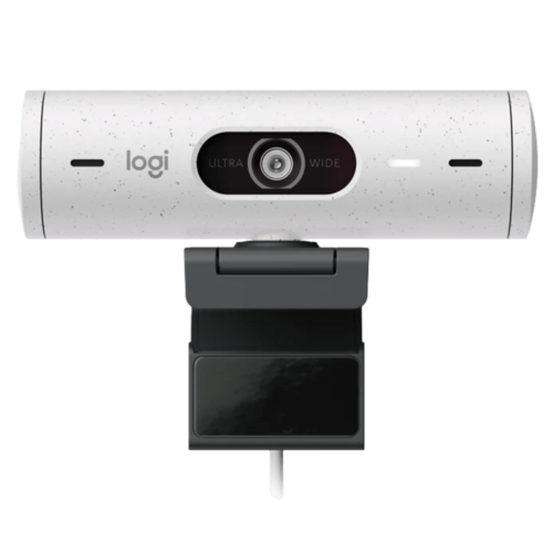 מצלמת רשת Logitech BRIO 500 - צבע לבן