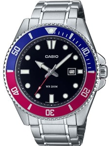 CASIO MDV-107D-1A3 צלילה 200 מטר חדש גברים