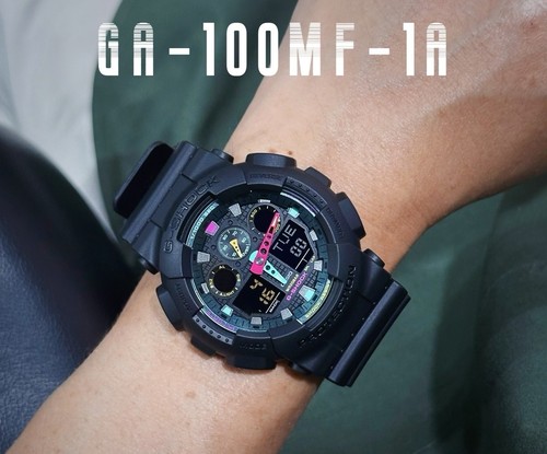 Casio G Shock GA-100MF-1A צבע חדש