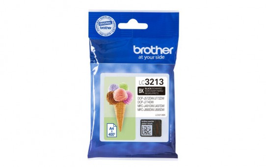 ראש דיו שחור ברדר Brother LC-3213 Black - מקורי