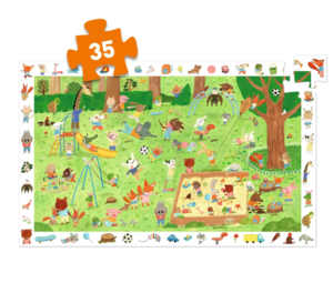 פאזל מסגרת 35 - גינת משחק
