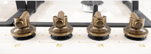 כיריים גז 4 להבות בעיצוב כפרי HYUNDAI דגם HAS-604BURU