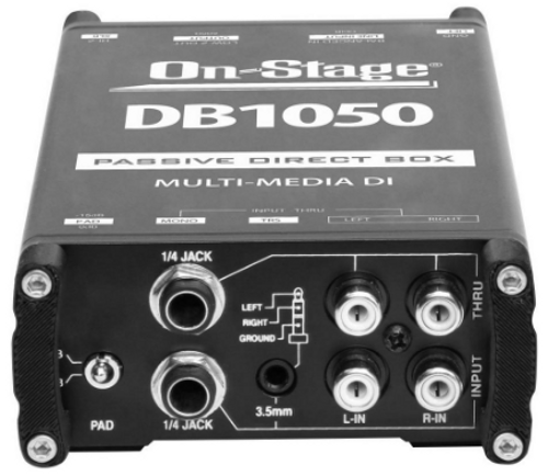 On Stage DB1050 Passive Direct Box