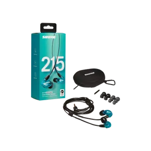 אוזניות In-ear בצבע כחול Shure SE215SPE-EFS