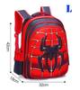 תיק בית ספר 3D מושלם דגם SPIDER RED