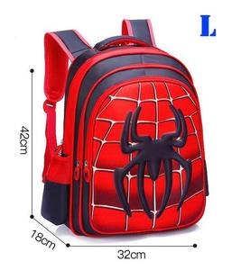 תיק בית ספר 3D מושלם דגם SPIDER RED