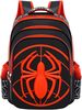 תיק בית ספר 3D מושלם דגם SPIDER RED BLACK