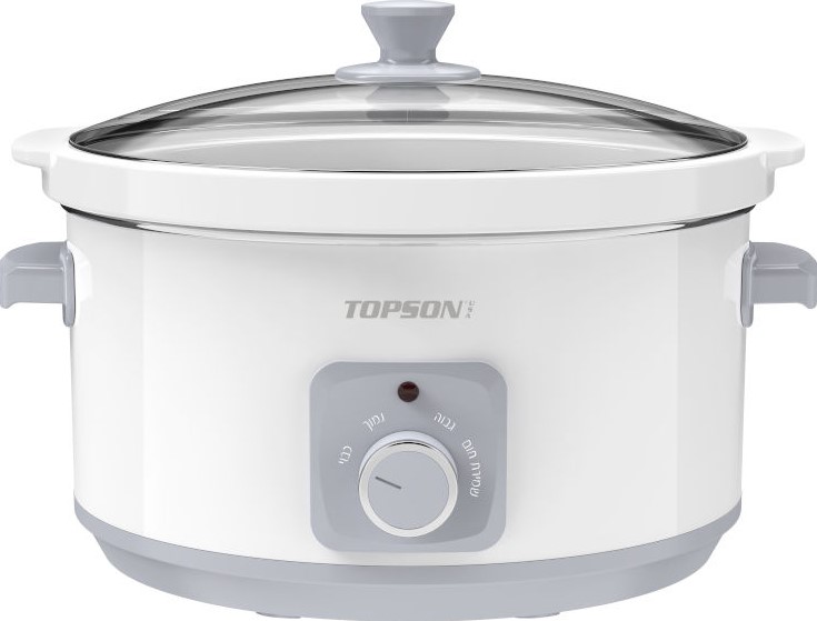 סיר בישול איטי 6.5 ליטר Topson TP-065
