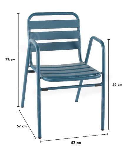 כיסא אלומיניום דגם עומר 