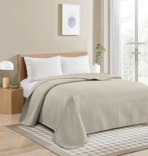 שמיכת קיץ יחיד PACCO QUILT תפירת ריבועים