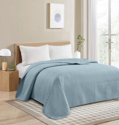 שמיכת קיץ יחיד PACCO QUILT תפירת ריבועים