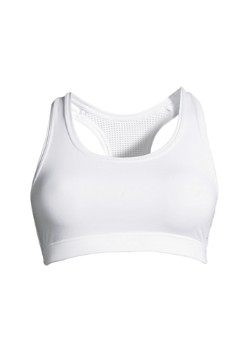 Casall Iconic Sports Bra White C/D-cup חזיית ספורט