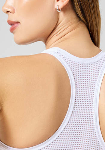 Casall Iconic Sports Bra White C/D-cup חזיית ספורט