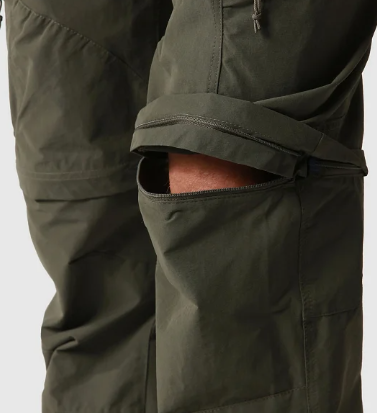 מכנסיים מתקצרים גברים EXPLORATION TAPERED ירוק החדש מבית The North Face