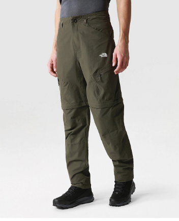 מכנסיים מתקצרים גברים EXPLORATION TAPERED ירוק החדש מבית The North Face