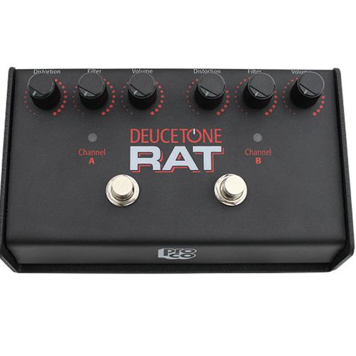 Pro Co Deucetone RAT Dual Distortion / Fuzz / Overdrive Pedal