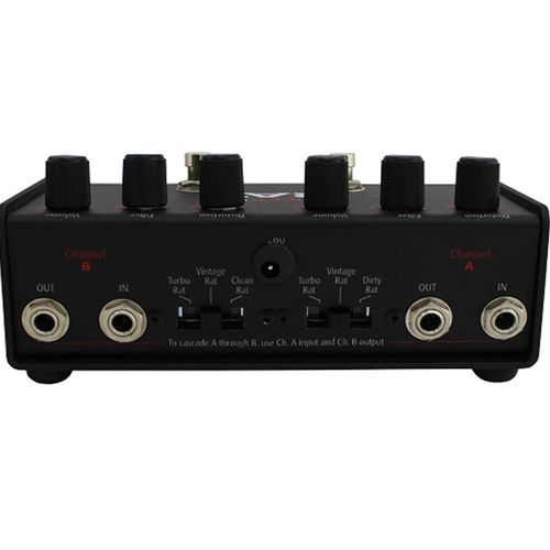 זוית נוספת Pro Co Deucetone RAT Dual Distortion / Fuzz / Overdrive Pedal