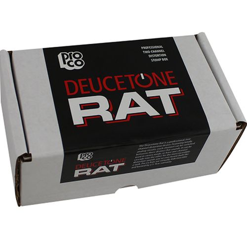 זוית נוספת Pro Co Deucetone RAT Dual Distortion / Fuzz / Overdrive Pedal