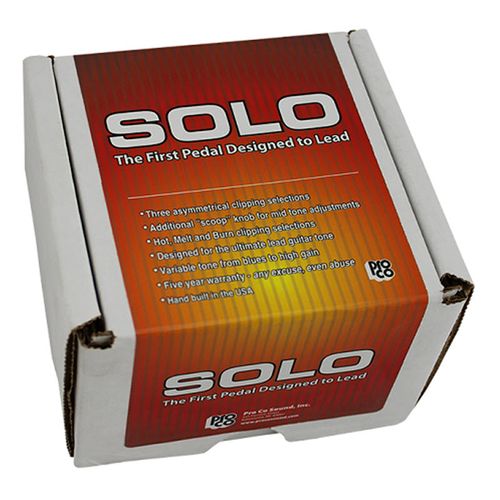 זוית נוספת Pro Co SOLO Analog Distortion and Overdrive Pedal